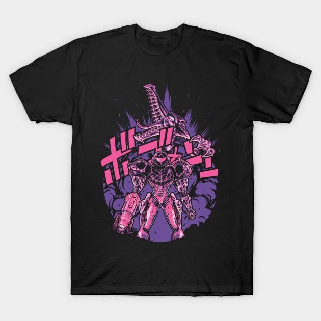 Boss explosion T-Shirt by Pixeleyebat